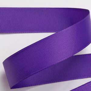Репсовая лента, цвет: 465-фиолетовый, выбор ширины