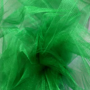 Лента из фатина, ширина 150мм, цвет: яркo-зеленый (34)(50cм)