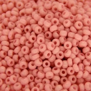 Preciosa №10 цвет: 03193-розово коралловый непрозрачный 10г, Чехия
