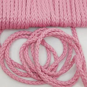 Шнур для одежды, толщина 5мм, цвет: 25 (розовый)