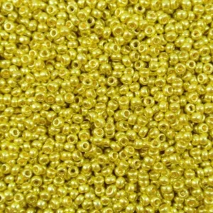 Preciosa №11 цвет: 18586-желто золотой металлик непрозрачный 10г