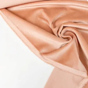 Бархатная ткань HS-174 ширина:140см пудровый розовый, 50см