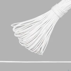Эластичный шнур цвет: белый 1м, выбор