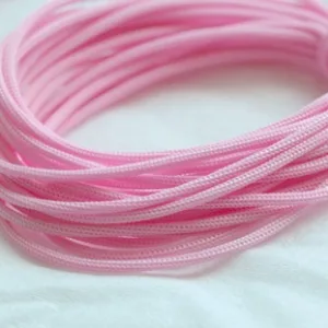 Нейлоновый шнур 1,5мм цвет: розовый, 1м