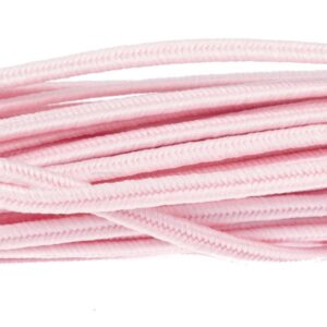 Сутажный шнур хлопковый 1,8мм цвет: св.розовый, 1м