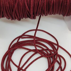 Нейлоновый шнур цвет: бордовый, 1м (выбор толщины)