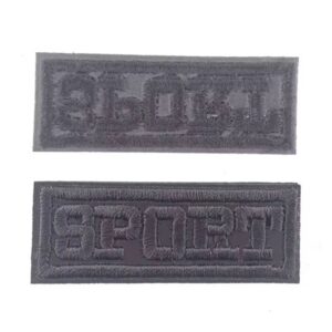 Термоэмблема Sport/светоотражающая 5,8×2,2см/1шт