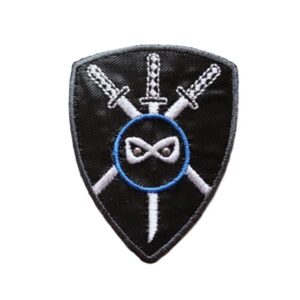 Термоэмблема арт.55933/Ninja 5,7x4cм