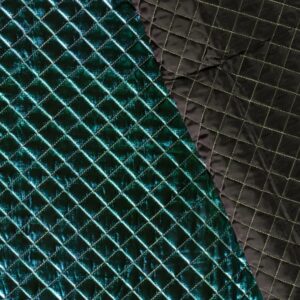 Стеганная ткань арт.23241/foiled Checks, выбор (цена за 50см)