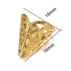 Конусы для украшений 16мм/4шт арт.АС051, выбор цвета