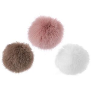 Помпон меховой 12см арт.900462, выбор цвета