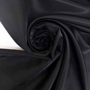 Водоотталкивающая ткань для курток арт.CL-015 цвет: черный, цена за 50см