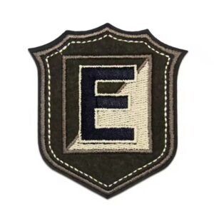 Термоэмблема NO53/Герб Е 6,5х7,5см