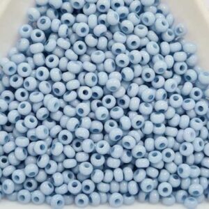 Preciosa №10 цвет: 03032-голубой непрозрачный 10г, Чехия