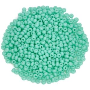 Preciosa №10 цвет: 03164-мятный непрозрачный 10г, Чехия