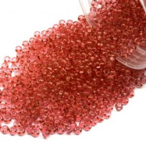 Preciosa №10 цвет: 07022-розовато коралловый прозрачный 10г, Чехия