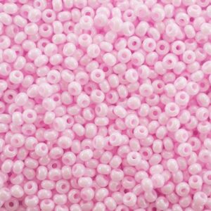 Preciosa №10 цвет: 16172-нежно розовый непрозрачный 10г, Чехия