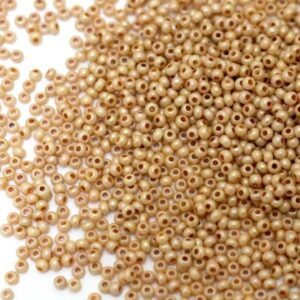 Preciosa №10 цвет: 16483-бежевый перламутровый непрозрачный 10г, Чехия