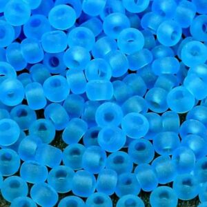 Preciosa №10 цвет: 60030-т.аквамарин матовый 10г, Чехия