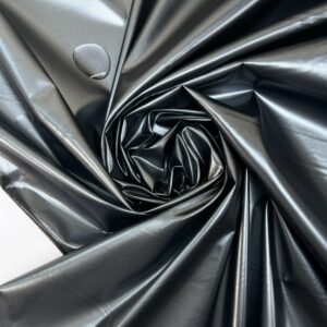 Водоотталкивающая ткань для курток арт.TN-473 цвет: т.серый металлик, цена за 50см