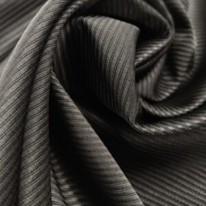 Костюмная ткань арт.TR-1309/Полоска цвет: черный, цена за 50см