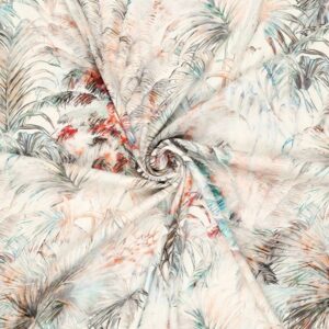 Плательная ткань арт.22625/Twilla Palma цвет: бежевый, цена за 50см