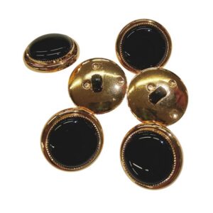 Пуговица арт.95555/на ножке цвет: черный/золотой, выбор