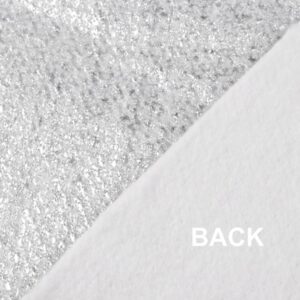 Термоватин арт.35038 цвет: белый/серебро, цена за 50см