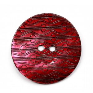 Пуговица из ракушки арт.15726/с 2-мя проколами цвет: красное вино, выбор