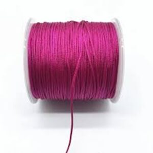 Нейлоновый шнур 1мм цвет: фуксия
