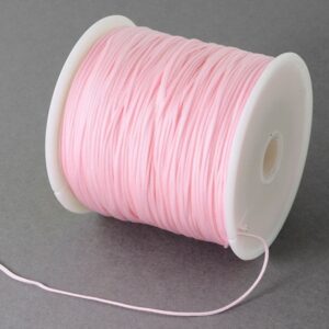 Нейлоновый шнур 1мм цвет: св.розовый