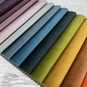 Мебельно/шторная ткань Riviera/велюр, выбор цвета (цена за 50см)