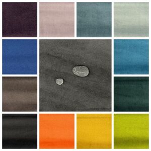 Мебельно/шторная ткань Riviera/велюр, выбор цвета (цена за 50см)