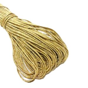 Сутажная тесьма 3мм/металлик арт.4695 цвет: 82/св.золото