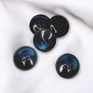 Пуговица арт.TEC0004/с 4-мя проколами цвет: синий, выбор