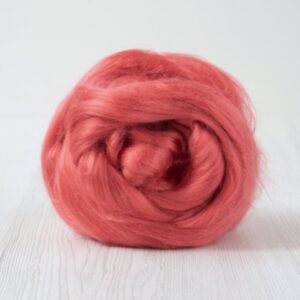 Волокно для валяния 100%вискоза 25г цвет: Coral/коралловый