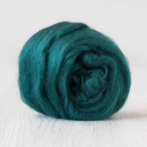 Волокно для валяния 100%вискоза 25г цвет: Ireland/т.изумрудный