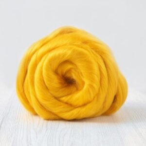 Волокно для валяния 100%вискоза 25г цвет: Yolk/желток