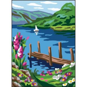 Канва с рисунком AIDA-11 арт.6311/На берегу 30×40см