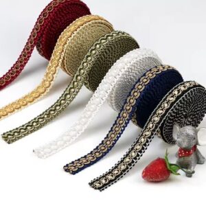 Декоративная тесьма 18мм арт.LR1158/плетеная, выбор