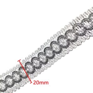 Тесьма декоративная 2см арт.LC0261, выбор