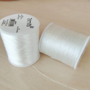 Металлизированная нитка арт.5773/Trimits цвет: белый перламутр 180м