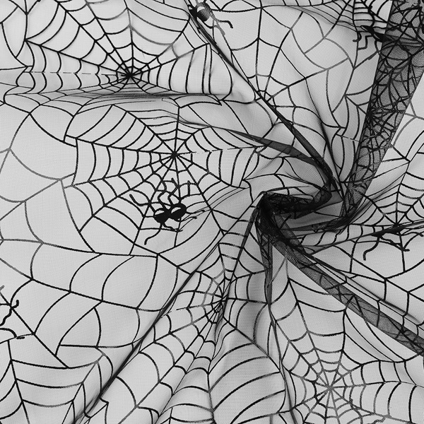 organza 920010 Ämblikuvõrk 1must Stoklasa krualee