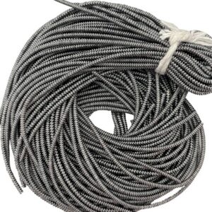 Канитель фигурная 2мм/зиг-заг арт.8750 цвет: т.серый, цена за 1 грамм