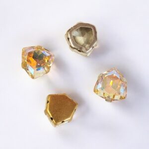 Кристалл стекло Trilliant в оправе 12мм цвет: Paradise Shine, выбор