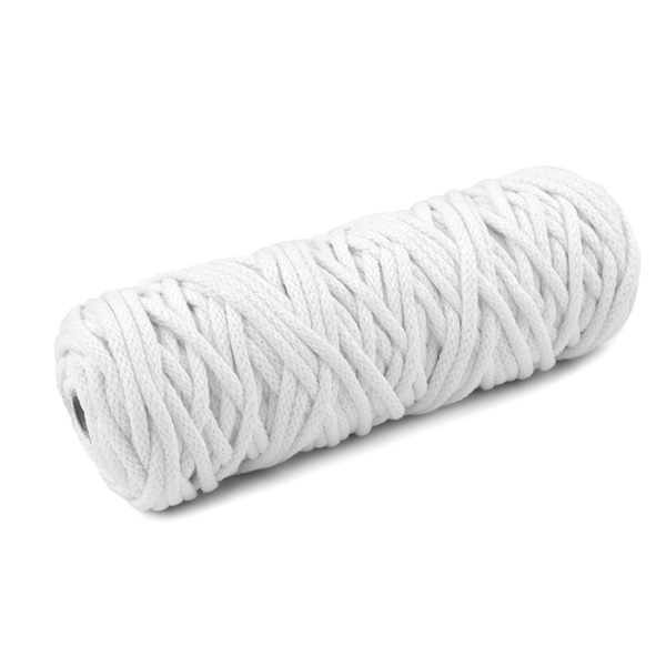 puuvilla nöör 5mm 1valge 310209 Stoklasa krualee