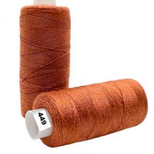 Нитки для шитья №40/200м цвет: 449-терракотовый