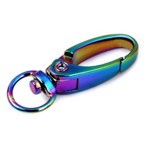 Карабин арт.840247/металл 13х37мм цвет: Rainbow