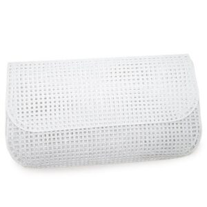 Пластиковая канва для изготовления сумок арт.890995/прозрачный 24x13x6см