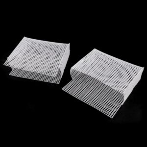 Пластиковая канва для изготовления сумок арт.900233/прозрачный 19x14x5,5см